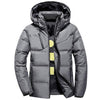 Men Winter Autumn Short Down Jacket Warm Thicken Hooded Outwear Coat Winter Jacket Men -20 Degree Hooded Coat Jackets Outwear