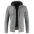 Men Winter Thick Casual Sweater Cardigan Cotton Hooded Men Autumn Fashion Knitwear Outwear Warm Sweater Jumper Coat Men