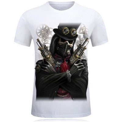 Nice Summer Style 3D T-shirts Men Skull Printed Hip Hop Boys Tops Casual Short Sleeve O-Neck T Shirt Tees Male Camiseta 5XL 7XL