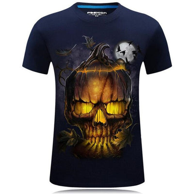 Nice Summer Style 3D T-shirts Men Skull Printed Hip Hop Boys Tops Casual Short Sleeve O-Neck T Shirt Tees Male Camiseta 5XL 7XL