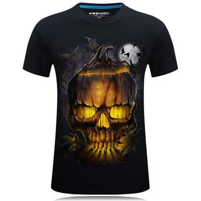 Nice Summer Style 3D T-shirts Men Skull Printed Hip Hop Boys Tops Casual Short Sleeve O-Neck T Shirt Tees Male Camiseta 5XL 7XL