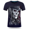 Nice Summer Style 3D T-shirts Men Skull Printed Hip Hop Boys Tops Casual Short Sleeve O-Neck T Shirt Tees Male Camiseta 5XL 7XL