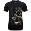 Nice Summer Style 3D T-shirts Men Skull Printed Hip Hop Boys Tops Casual Short Sleeve O-Neck T Shirt Tees Male Camiseta 5XL 7XL