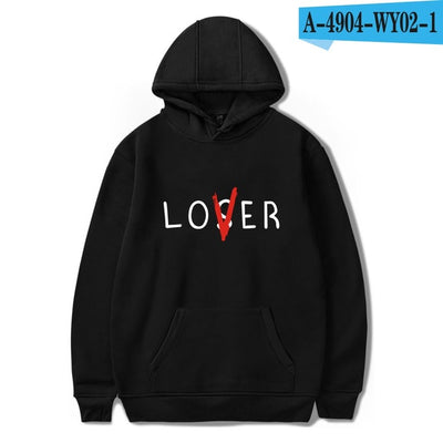 Pennywise Losers Club Lover Hoodies Sweatshirts Autumn Long-sleeved hooded Hip-Hop Print Hoodies Pennywise Losers Club Lover