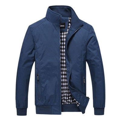 New Jacket Men Fashion Casual Loose Mens Jacket Sportswear outdoors Bomber top coat Mens jackets and Coats Plus Size M- 5XL