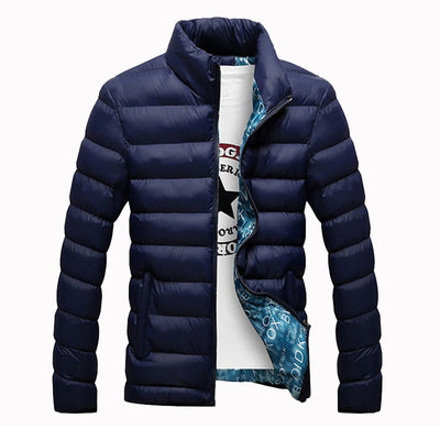 Parka Men 2019 New Brand Clothing Winter Hot Sale Solid Cotton Jackets Men Casual Windbreak Fashion Mens Jackets And Coats 6XL