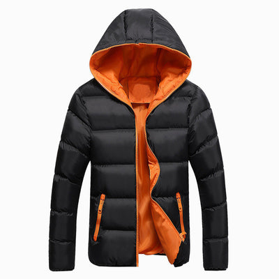 Jackets Men 2019 Winter Casual Outwear Windbreaker Jaqueta Masculino Slim Fit Hooded Fashion Overcoats Homme Plus Size